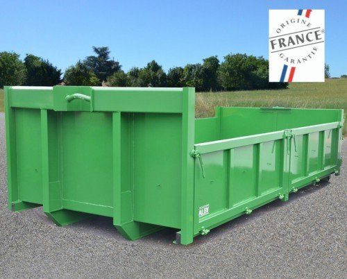 Drop side containers for contractors
